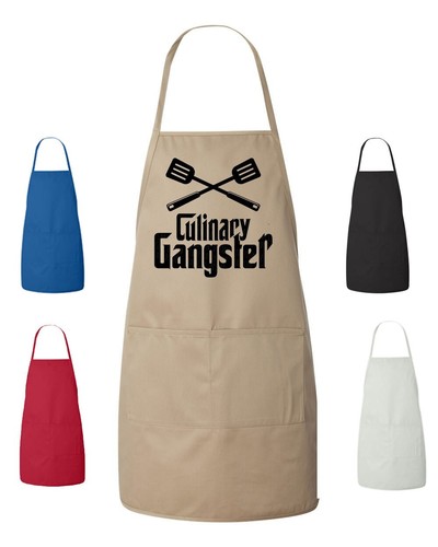 Chef apron culinary gangster - chef,