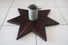Support/Pied pour sapin de Noël en bois et métal