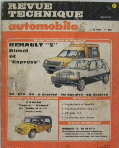 Revue technique automobile - technique, rta
