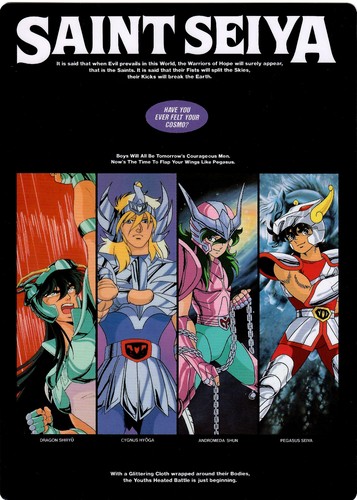 Vintage saint seiya - seiya, shitajiki