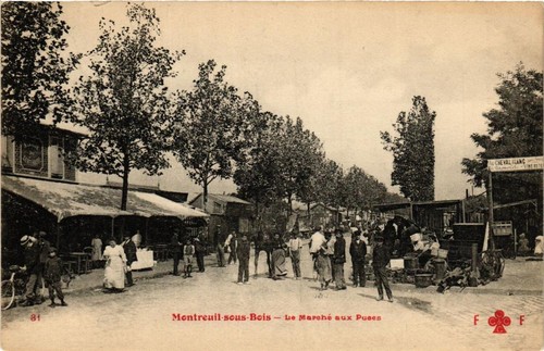 Cpa montreuil sous - ak, montreuil-sous-bois