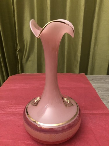 Grand vase ancien opaline - ancien, en