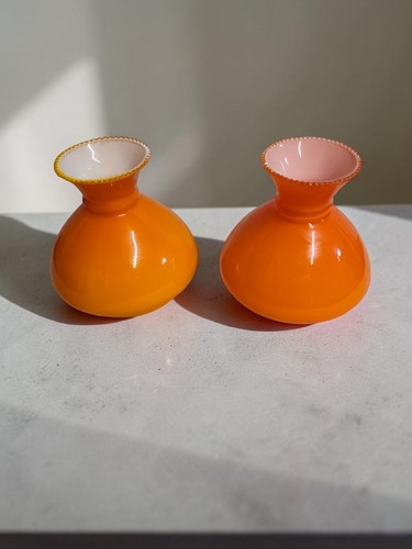 Paire tulipes opaline orange - tulipes,