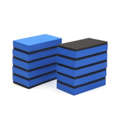 10pcs mousse bleue composé