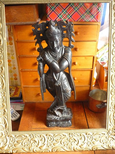 Sculpture statue divinité - sculpture,