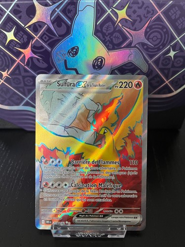 Carte pokémon sulfura - pokémon, ex