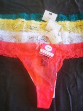 lot de 4 string femme sexy