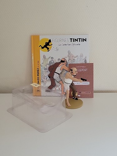 Figurine tintin alonzo - tintin, n°80
