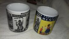 DEUX MUG PUBLICITAIRE CHOCOLAT MENIER