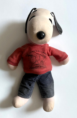 Snoopy peluche vintage - snoopy,