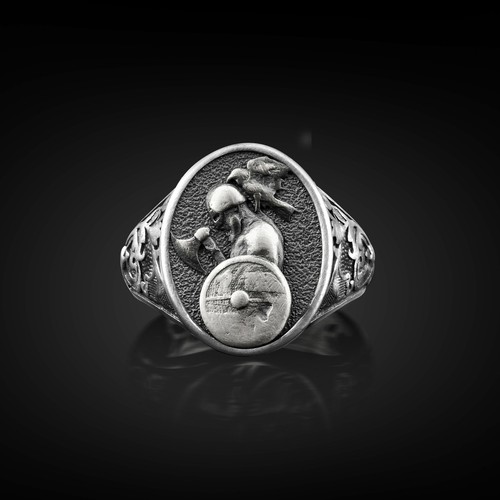 Bague chevalière homme