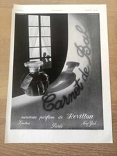 Publicité 1938 Parfum