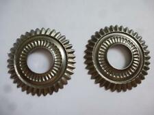 Paire cocardes fer casque à pointe modèle 1915 Pickelhaube soldat allemand WW1 