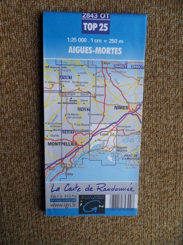 525 carte ign - 525-, ot