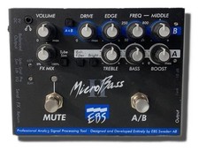 Pédale de préampli EBS MICROBASS II 6929 testée et fonctionnelle