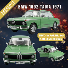 VOITURE SOLIDO BMW 1602 TAIGA 1971  S1808604 1:18 PREVENTE NOV 2025