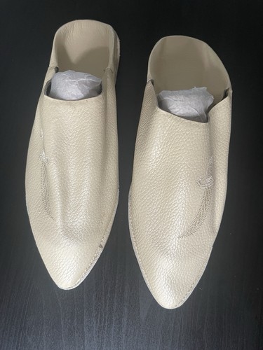 Babouches homme cuir très - homme,