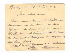 LE PEINTRE ADRIEN MOREAU