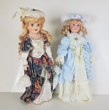 Tall Porcelain Dolls Vintage