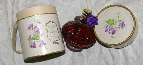 Ancien flacon parfum plein - de,