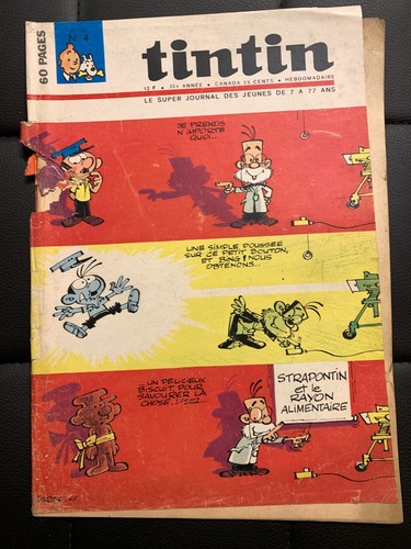Tintin 23 01 1969 - tintin, n°4