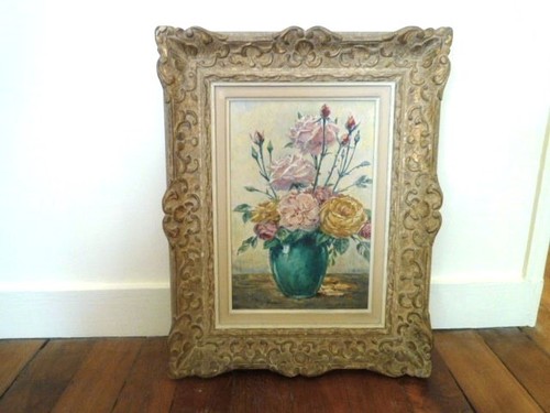 Tableau peinture huile - tableau, à