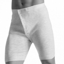Culotte Homme Alpina Jambe Court En Mixte Laine avec Ouverture & Boutons Art