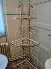 1 Joli Meuble d'Angle Doré et volutes