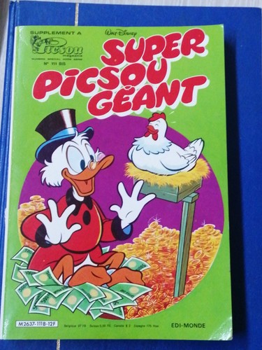 Rare super picsou géant - super, n°