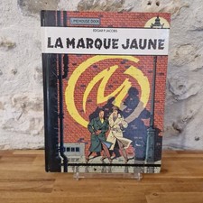 BD LA MARQUE JAUNE BLAKE ET MORTIMER OCT. 1987 TBE EDGAR P. JACOBS