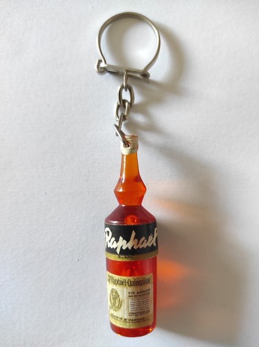 Ancien porté clé bouteille - clé,