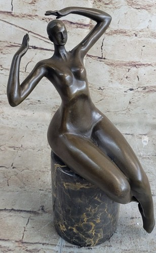 Sculpture bronze massif - bronze,