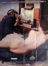 NATIONAL GALLERY - MUSEUM / ART / PAINTING - ORIGINAL LARGE FRENCH MOVIE POSTER