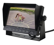 Moniteur Top View 7" avec 2 entrées, 12V DC