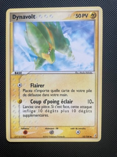 Carte pokémon dynavolt 100 - carte, 52/100
