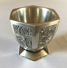 Coquetier argent décor - coquetier,