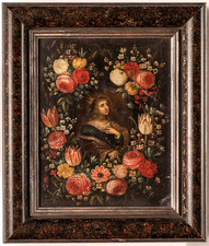 PEINTURE SUR CUIVRE 17ème
