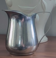 Rare Carafe Pichet Cruche Compagnie Aérienne UTA Plaqué Argent 