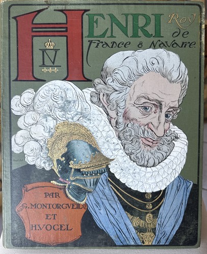 Livre henri roi de - iv, france