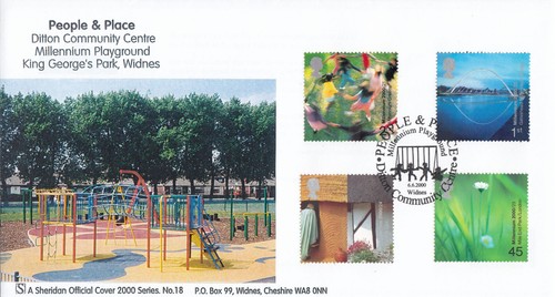 People place sheridan fdc - gb,