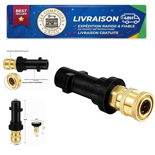 Adaptateur lance nettoyeur
