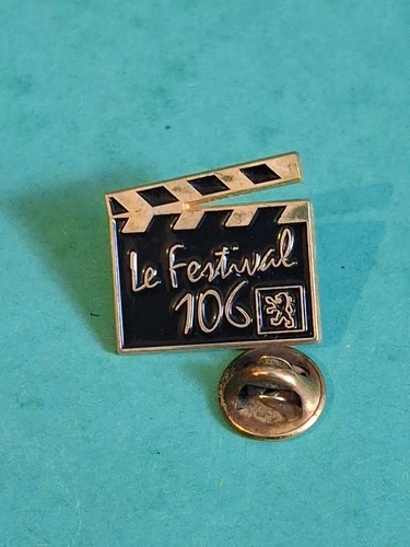 Pin film clap cinéma - pin's,