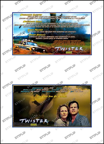Sega twister 1996 cartes - sega,