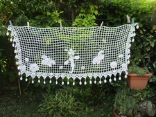 haut de fenêtre ou de cheminée fait main ancien 1920 thème papillons fleurs