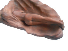 Terre cuite. Vide poche. Art