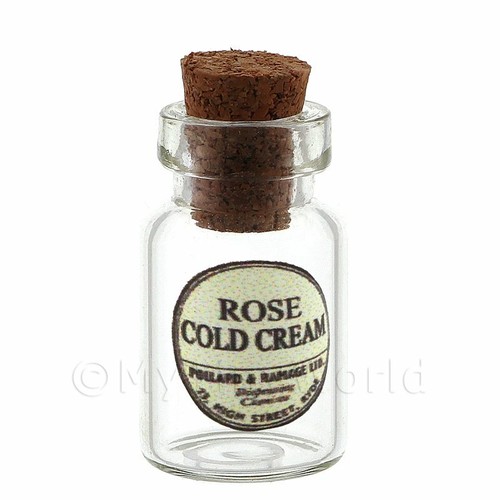 Miniature rose froid crème - miniature,
