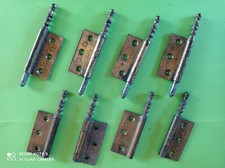 Lot anciennes paumelles laiton armoires / buffet (années 1950-60 ?)