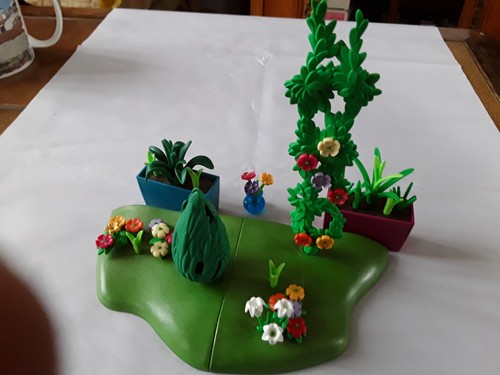 Lot plantes playmobil 5302 - ,