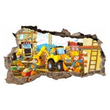 WL48 Autocollant Mural Trou De