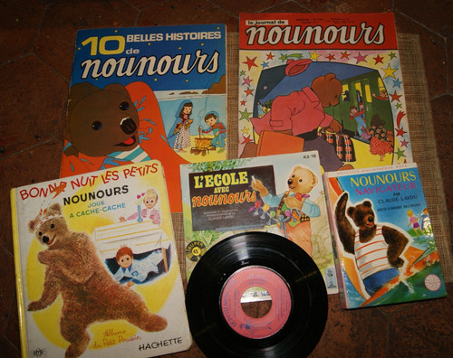 Lot livres nounours nicolas - livres,